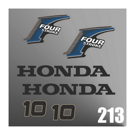 0213 Naklejki na silnik HONDA 10 0213 Naklejki na silnik HONDA 10